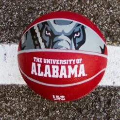 NCAA Miami Hurricanes Mascot Official-Size Rubber Basketball