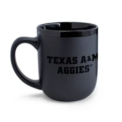 Nacc 25 NCAA Texas A&M Aggies 12oz Ceramic Coffee Mug - Black