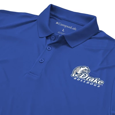 Men's Drake University Adult Polo Left Chest Logo 5 Men's Drake University Adult Polo Left Chest Logo - Image 3