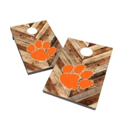 NCAA Clemson Tigers 2'x3' Cornhole Bag Toss Game Set