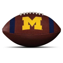 NCAA Michigan Wolverines Junior Football: Rubber Bladder, Ages 6-8