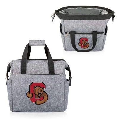 NCAA Cornell Big Red On The Go Lunch Cooler - Gray 4 NCAA Cornell Big Red On The Go Lunch Cooler - Gray - Image 2