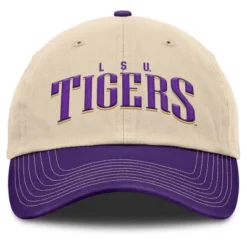 NCAA LSU Tigers Unstructured Washed Cotton Hat