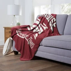 50" X 60" NCAA Morehouse Maroon Tigers Alumni Silk Touch Throw Blanket