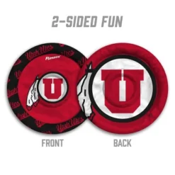 NCAA Utah Utes Flimzee Flying Disc: Polyester, 10" Diameter