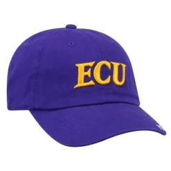 NCAA East Carolina Pirates Unstructured Washed Cotton Hat: Adjustable Lightweight Baseball Cap