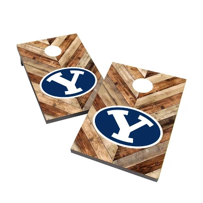 NCAA BYU Cougars 2'x3' Cornhole Bag Toss Game Set 3 NCAA BYU Cougars 2'x3' Cornhole Bag Toss Game Set