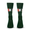 NCAA Miami Hurricanes Streak Team Color Crew Socks - L -Nacc GUEST 20befeee af26 4805 b71b b303e36437d5