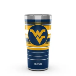 NCAA West Virginia Mountaineers 20oz Hype Stripes Stainless Steel Tumbler -Nacc GUEST 21c1a067 9fb5 4bd8 9af1 704413e29ff2