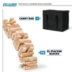 NCAA Texas Longhorns Giant Wooden Tumbling Tower