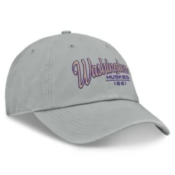 NCAA Washington Huskies Nico Cotton Hat: Adjustable Mens Baseball Cap -Nacc GUEST 2cf136fe 6d47 42a8 b968 61120c39ee07