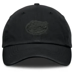NCAA Florida Gators Unstructured Black Tonal Cotton Hat