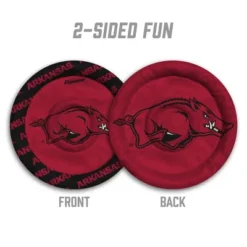 NCAA Arkansas Razorbacks Flimzee Flying Disc: Polyester, 10" Diameter