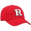 NCAA Rutgers Scarlet Knights Unstructured Washed Cotton Hat: Adjustable Lightweight Cap -Nacc GUEST 39453deb 76bc 4829 adc0 bac2b46ae348