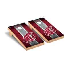NCAA Washington State Cougars Premium Cornhole Board Vintage Version