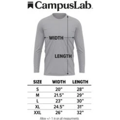 Men's Saint Leo University Sport Long Sleeve Left Chest Logo -Nacc GUEST 40b465d7 7c1b 46e7 be39 9d30f4c4eb40