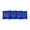 NCAA Kansas Jayhawks Corn-Filled Cornhole Bags Royal Blue - 4pk -Nacc GUEST 40e8fd34 830c 4169 9fba 2da24656fa8b