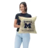 NCAA Michigan Wolverines 26 X 26 Woven Tapestry Pillow -Nacc GUEST 418ea025 5b80 40b2 a435 335ca2261c45