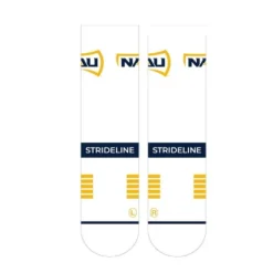 NCAA Northern Arizona Lumberjacks Premium Knit Crew Socks - White