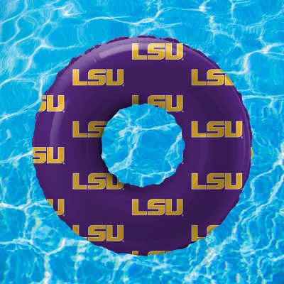 NCAA LSU Tigers 48" Inflatable Pool Float: PVC Water Float, 330 Lbs Capacity 5 NCAA LSU Tigers 48" Inflatable Pool Float: PVC Water Float, 330 Lbs Capacity - Image 3