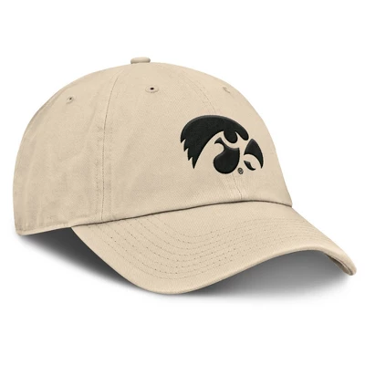 NCAA Iowa Hawkeyes Unstructured Khaki Washed Cotton Hat 4 NCAA Iowa Hawkeyes Unstructured Khaki Washed Cotton Hat - Image 2