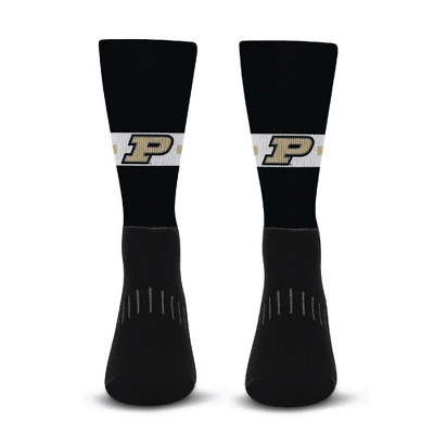 NCAA Purdue Boilermakers Streak Team Color Crew Socks - L 3 NCAA Purdue Boilermakers Streak Team Color Crew Socks - L