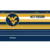 NCAA West Virginia Mountaineers 20oz Hype Stripes Stainless Steel Tumbler