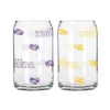 NCAA LSU Tigers 2pk Glass Can - 16oz -Nacc GUEST 596c1cc8 74c4 49c8 8d4d 22e28ea6d65a