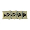 NCAA Colorado Buffaloes Corn-Filled Cornhole Bags Gold - 4pk -Nacc GUEST 60ecba11 5195 45a1 993d d39b06d5af0f