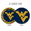 NCAA West Virginia Mountaineers Flimzee Flying Disc: Polyester, 10" Diameter 1 NCAA West Virginia Mountaineers Flimzee Flying Disc: Polyester, 10" Diameter -Nacc GUEST 64069fab a00a 4e74 acac 941af01ece28