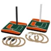 NCAA Miami Hurricanes Quoits Ring Toss Game Set -Nacc GUEST 67310e4c abd9 4f3b 8403 00dc8adeeee4