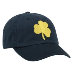 NCAA Notre Dame Fighting Irish Captain Unstructured Washed Cotton Hat: Adjustable Adult Sizing