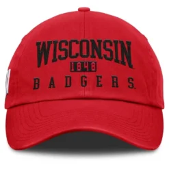 NCAA Wisconsin Badgers Relaxed Fit Adjustable Hat