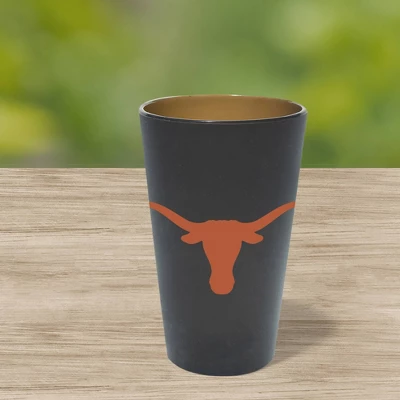 NCAA Texas Longhorns Silicone Pint Glass - 16oz: Texas Souvenirs Drinkware 3 NCAA Texas Longhorns Silicone Pint Glass - 16oz: Texas Souvenirs Drinkware