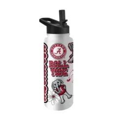 NCAA Alabama Crimson Tide 34oz Native Quencher Bottle