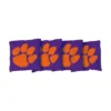 NCAA Clemson Tigers Corn-Filled Cornhole Bags Purple - 4pk -Nacc GUEST 6cd8eac1 7925 4787 be0f 4dc142ea914b
