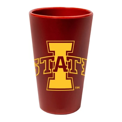 NCAA Iowa State Cyclones Silicone Pint Glass - 16oz: Multicolor Drinkware, 1 Piece 5 NCAA Iowa State Cyclones Silicone Pint Glass - 16oz: Multicolor Drinkware, 1 Piece - Image 3
