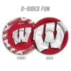 NCAA Wisconsin Badgers Flimzee Flying Disc: Polyester Toy For Ages 2+ -Nacc GUEST 72830b3f d102 42f1 896b f29e55263d3f