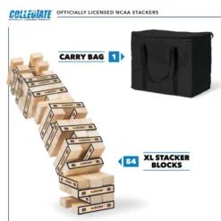 NCAA Auburn Tigers Giant Wooden Tumbling Tower