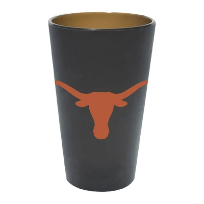 NCAA Texas Longhorns Silicone Pint Glass - 16oz: Texas Souvenirs Drinkware 4 NCAA Texas Longhorns Silicone Pint Glass - 16oz: Texas Souvenirs Drinkware - Image 2