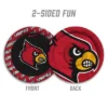 NCAA Louisville Cardinals Flimzee Flying Disc: Polyester, 10" Diameter, Ages 2+ -Nacc GUEST 855b7f0e a159 4ed3 8adc 8b947b869298