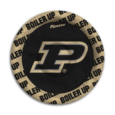 NCAA Purdue Boilermakers Flimzee Flying Disc: Polyester, 10" Diameter 8 NCAA Purdue Boilermakers Flimzee Flying Disc: Polyester, 10" Diameter - Image 6