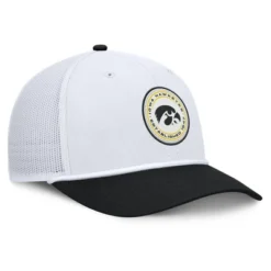 NCAA Iowa Hawkeyes Structured Mesh Snapback Hat