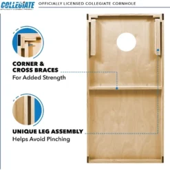 NCAA Auburn Tigers 2'x3' Wood Cornhole Set -Nacc GUEST 8cc3625f 1c20 4229 a8b2 95f750ec848f