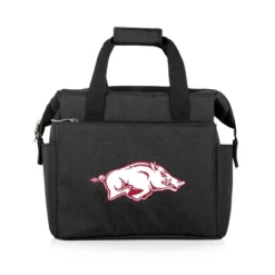 NCAA Arkansas Razorbacks On The Go Lunch Cooler - Black