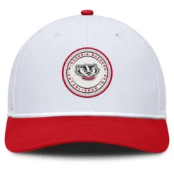 NCAA Wisconsin Badgers Structured Mesh Snapback Hat