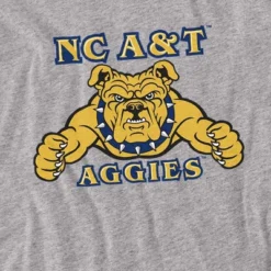Men's North Carolina A&T State University Official One Color Logo T-Shirt