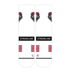 NCAA New Mexico Lobos Premium Knit Crew Socks - White