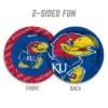 NCAA Kansas Jayhawks Flimzee Flying Disc: Polyester, 10" Diameter, Ages 2+ -Nacc GUEST 989b3a55 6cd6 426b 9a94 e5e2bb72ace5