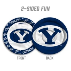 NCAA BYU Cougars Flimzee Flying Disc: Polyester, 10" Diameter, Ages 2+